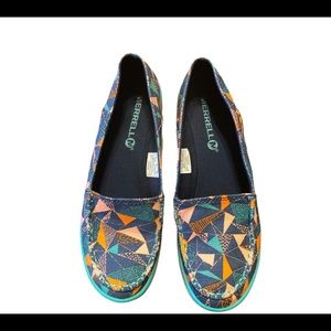 Merrell Duskair Moc Print Poseidon Size: 6